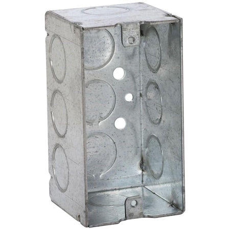 Southwire Electrical Box, 13.5 cu in, Handy Box Type, Steel, Rectangular Shape G19282-UPC